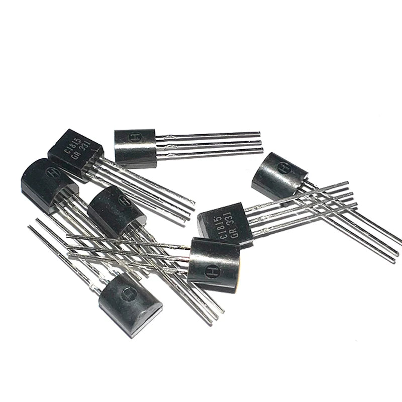 50pcs C1815 Transistor NPN Transistors 2SC1815 TO-92 50V 0.15A Triode New Original Electronic Component