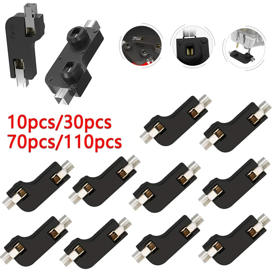 110pcs/70/30/10pcs Kailh Hot-swappable PCB Socket CPG151101S11 For Outemu Cherry MX Switches Mechanical Keyboard Axis DIY