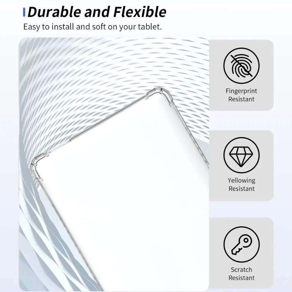 Shockproof 6 inch E-Reader Case Wear Resistant Anti-fall Protective Cover Transparent TPU Back Shell for MeeBook M6/M6C