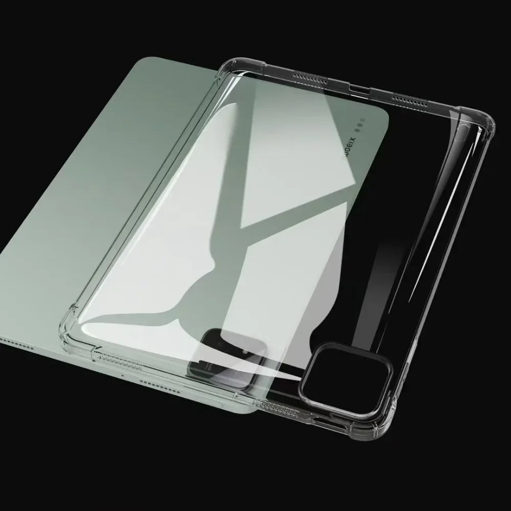 Airbags Soft TPU For Xiaomi Pad 7 Transparent Case Silicon Back Tablet Cover For Xiaomi Pad 7 Pro Mi Pad 7 Pro Case 11.2 inch