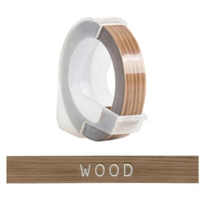 6MM 9MM 12MM 3D Embossing Label Refill Printer Ribbon PVC LABEL Motex E101 1610 12965 1880 Label Machine Tapes