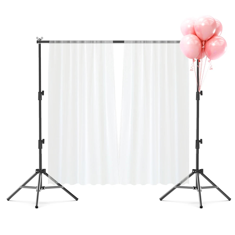 Photography Backdrop Stand Adjustable Photo Studio Video Background Support System 2MX3M 2.6MX3M Backdrops With Carry Bag Frame
