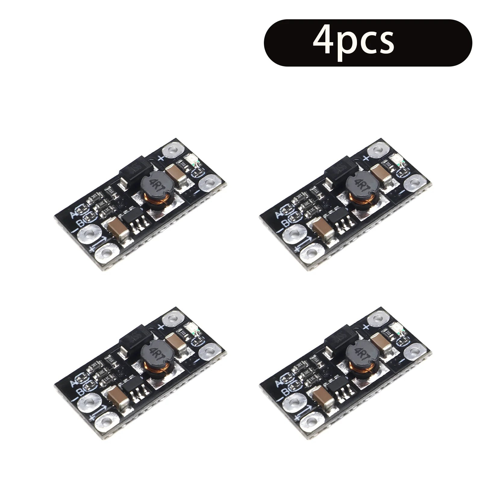 Mini DC-DC Boost Converter 2.5-12V to 5V 8V 9V 12V Step Up Module 1A 96% Efficiency for 3.7V Li-ion Battery Arduino