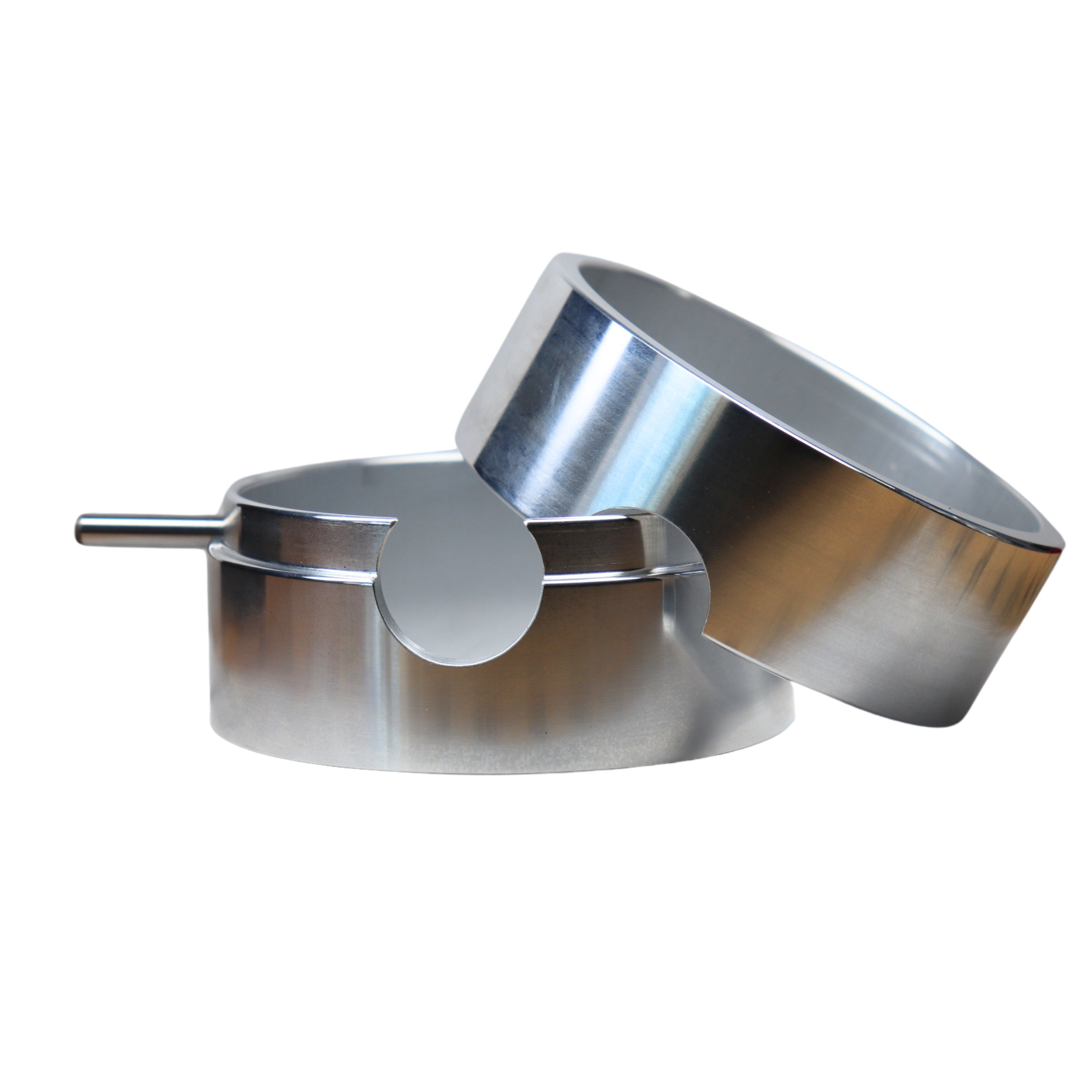 Sand Casting Flask, 3.5", Aluminum 2 Piece Mold