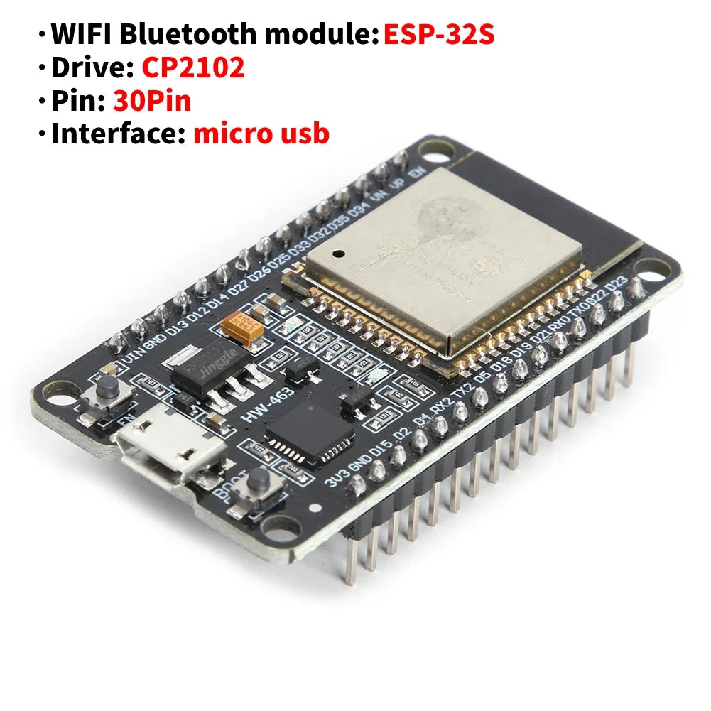 ESP32 Development Board Expansion Board Compatible WiFi Bluetooth module NodeMCU-32S Lua Ultra-Low Power Expansion Board 30Pin