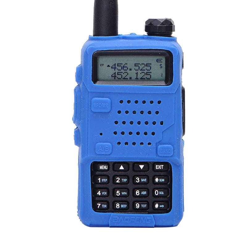 Silicone Rubber Cover Bumper BAOFENG UV-5R Case for Two-Way Radio F8+ UV 5R UV-5RE DM-5R Walkie-Talkie UV5R Accessories