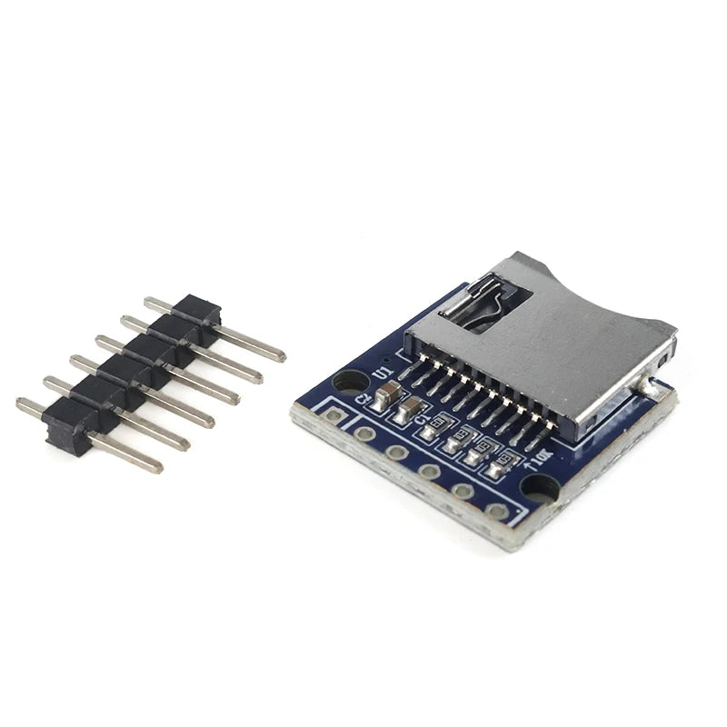 Micro SD Card Reader Module for Arduino ESP32 3.3V SPI TF Memory Storage | Headers NOT Soldered (DIY)
