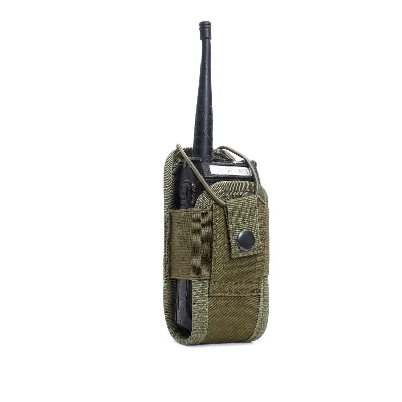 Portable Outdoor Hunting Sports Waist Bag Interphone Holster Tactical Walkie Talkie Carry Bag Radio Pouch Holder Pocket DJJPJ01