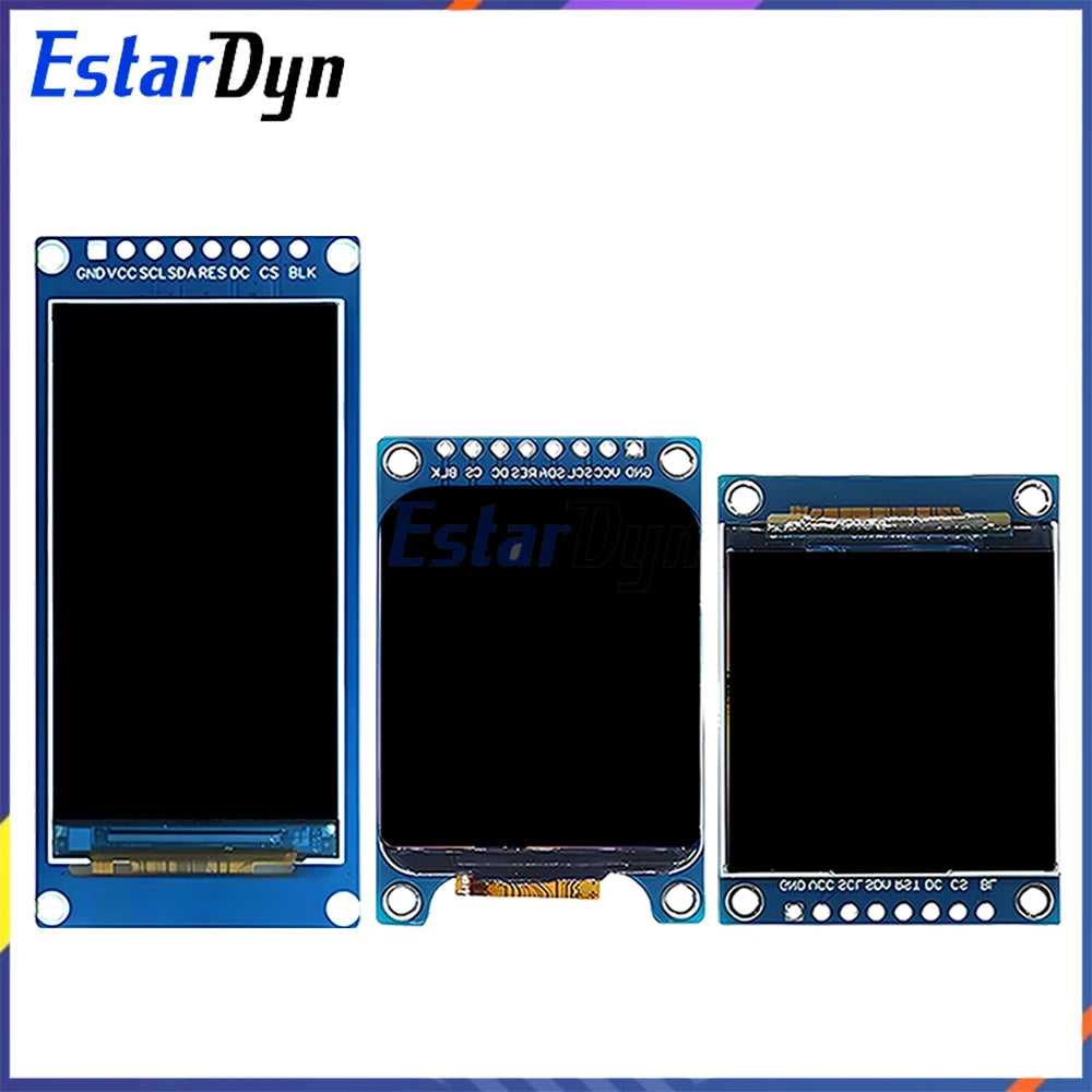 1.54 1.69 1.9 Inch IPS TFT Display HD Screen SPI ST7789 for Raspberry Pi ESP32 DIY Projects