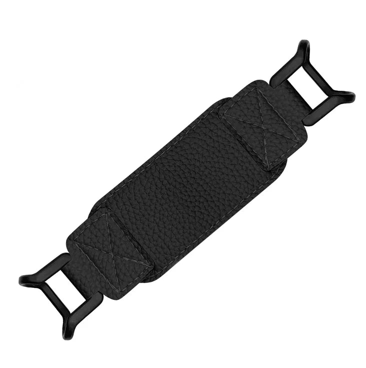 PU Leather EReader Hand Strap Holder Anti-Drop Secure Grip Strap for E-Book Reader Tablet Protective Case Adjustable Palm Strap