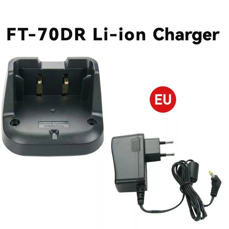 YAESU FT70D Rapid Battery Charger Two Way Radio SBR-24LI for FT-70D FT70DR FT70DS Walkie Talkie Charging Accessory