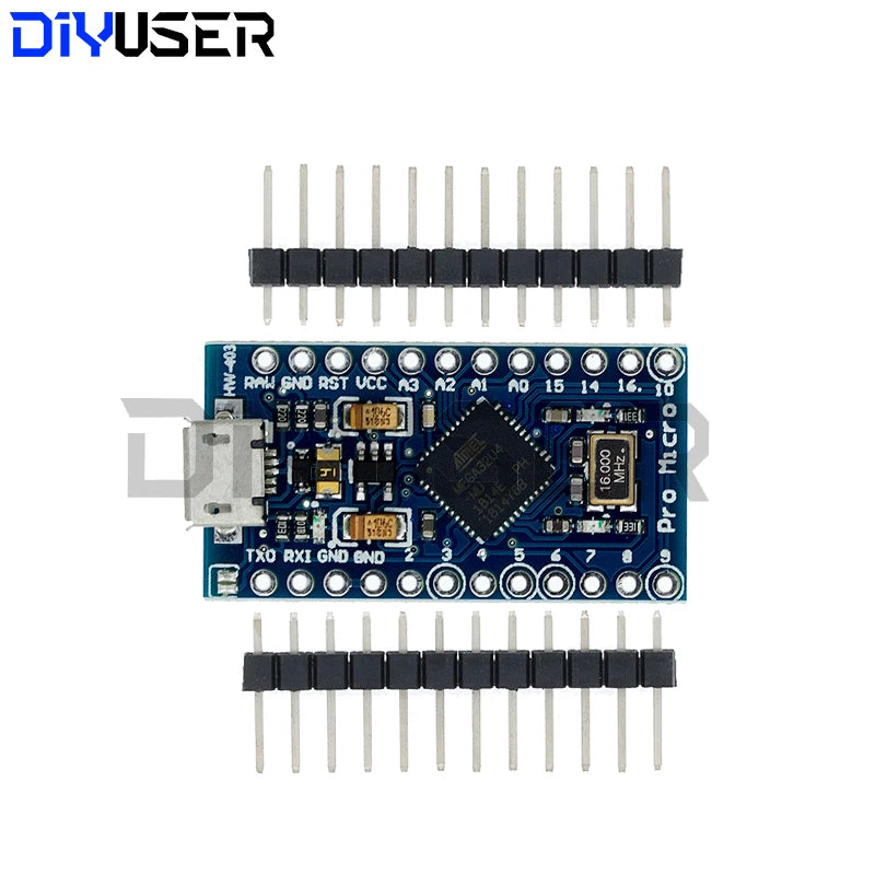 MICRO/MINI/TYPE-C USB ATMEGA32U4 Module 5V 16MHz Board ATMEGA32U4-AU/MU Controller Pro-Micro Replace Pro Mini