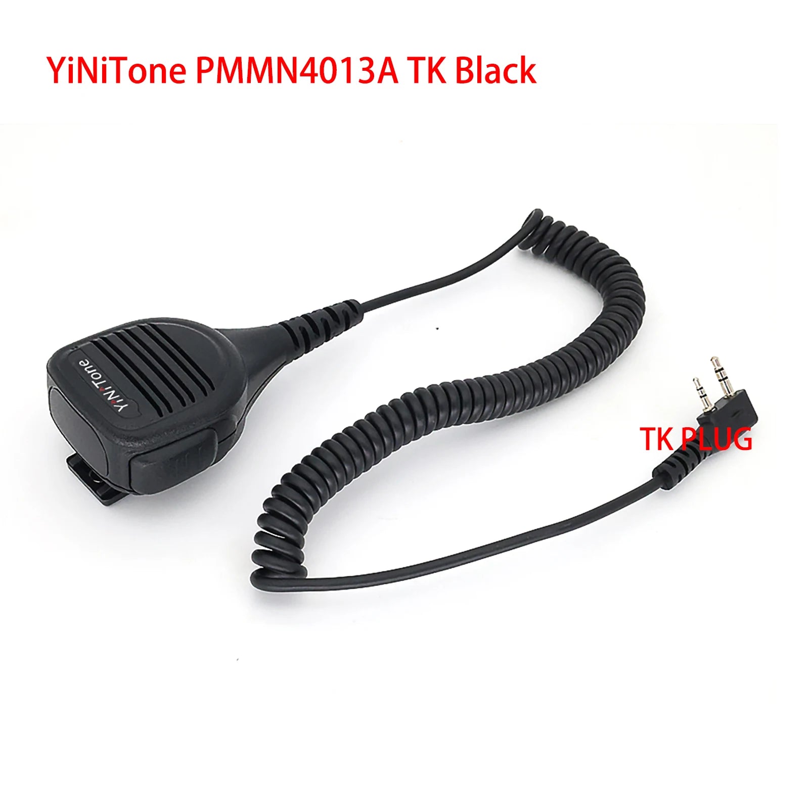 YiNiTone PMMN4013A TK 2Pin Radio Speaker Microphones with 3.5mm Audio Jack For Baofeng UV-5R BF-888S Quansheng Kenwood