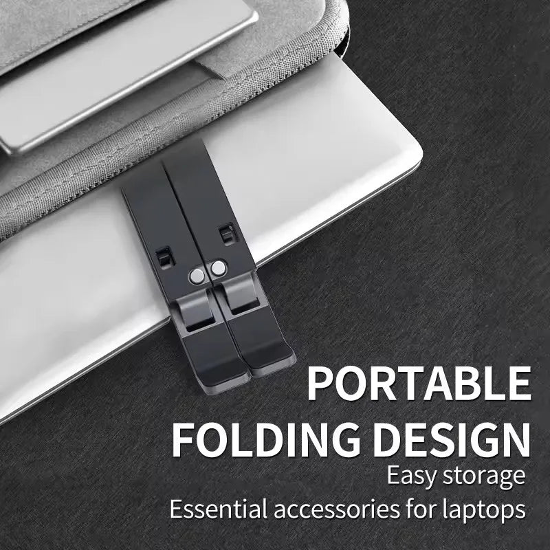 Foldable Laptop Stand Adjustable Portable Foldable Bracket Support Base ABS Plastic Holder For Macbook Laptop PC Accessories