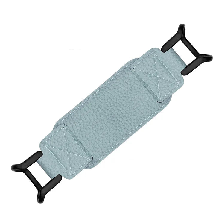 PU Leather EReader Hand Strap Holder Anti-Drop Secure Grip Strap for E-Book Reader Tablet Protective Case Adjustable Palm Strap
