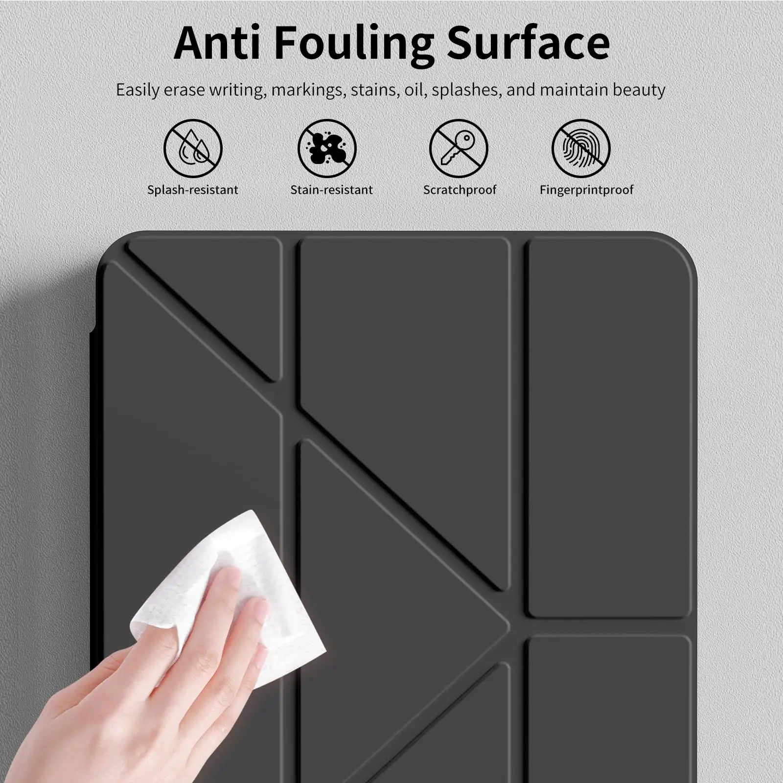Y-3 Case for iPad Air Pro Mini 8.3 9.7 10.2 10.9 11 12.9 13 11th 10th 9th 8th 7th 6th 5th Generation Magnetic Flip Smart Cover