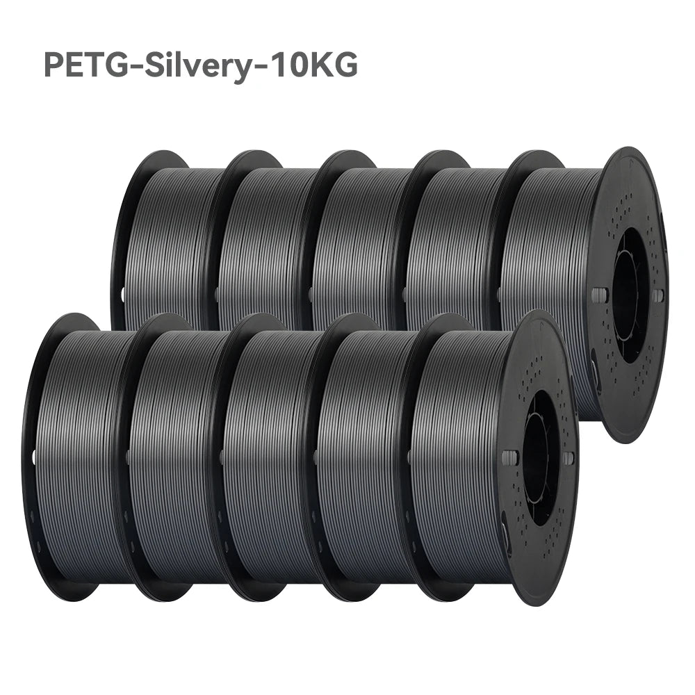 KINGROON 10KG 1.75mm PETG Filament Tangle-Free, High Quality 3D Printing Eco-friendly Plastic Consumables 22LBS, Vacuum Packaging 3D Printing