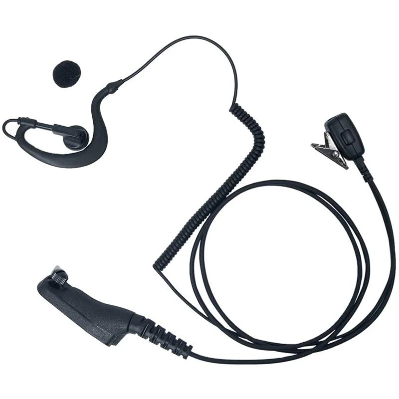 G-Shape Walkie Talkie Headset for Motorola,XPR 7550e Earpiece with Mic,APX4000,APX6000, APX8000, APX900, XPR6350,XPR6550,XPR6580