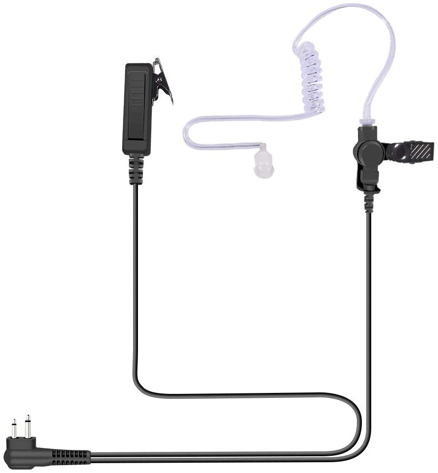 Air Tube Headset Earpiece Mic for Motorola R2 CP200D CP200 DTR600 DTR700 RDU4100 RDU2020 RDU2080D FT-4XR FT-65R DP1400 Radio