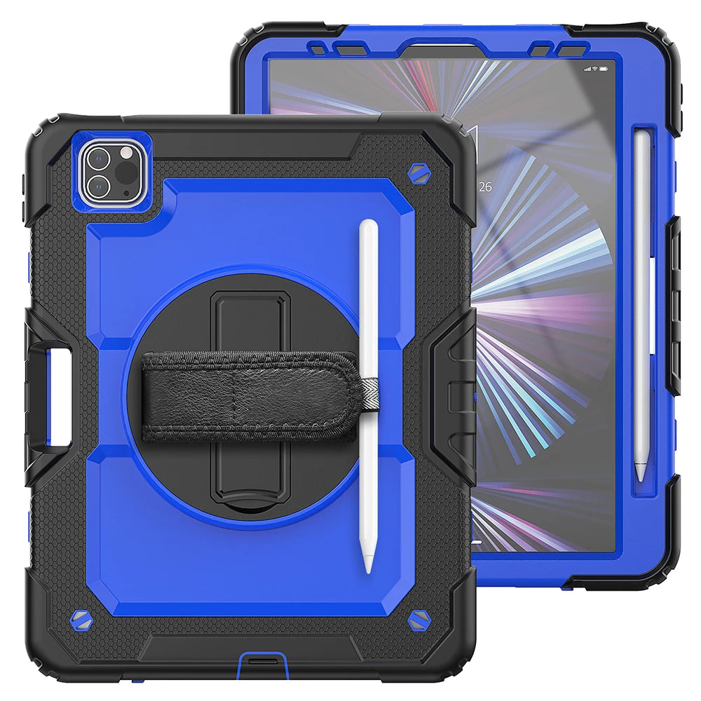 Heavy Duty for iPad Case 10.2 9th Generation Cover For 2022 iPad 9.7 Air 5 2 3 4 10.9 10.5 2021 Pro 11 12.9 Mini 6 5 Smart Cover