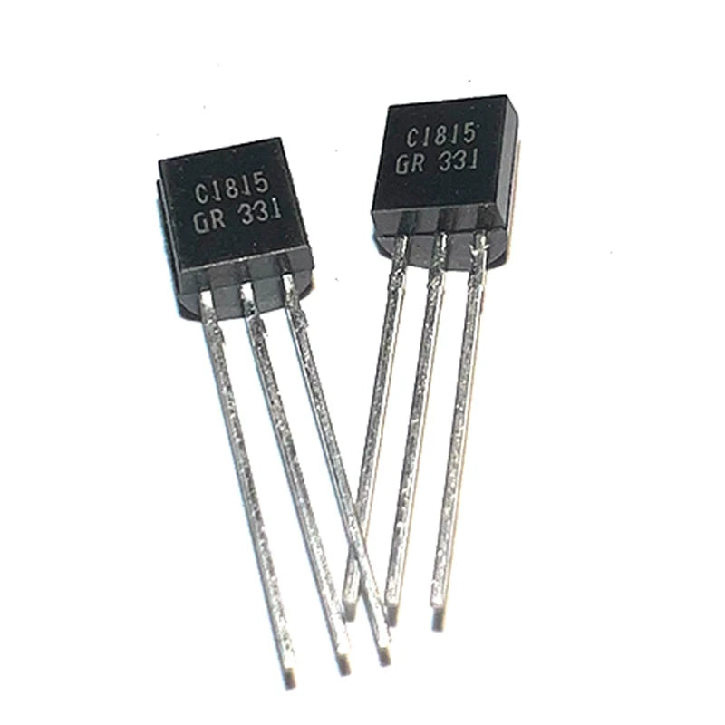 50pcs C1815 Transistor NPN Transistors 2SC1815 TO-92 50V 0.15A Triode New Original Electronic Component