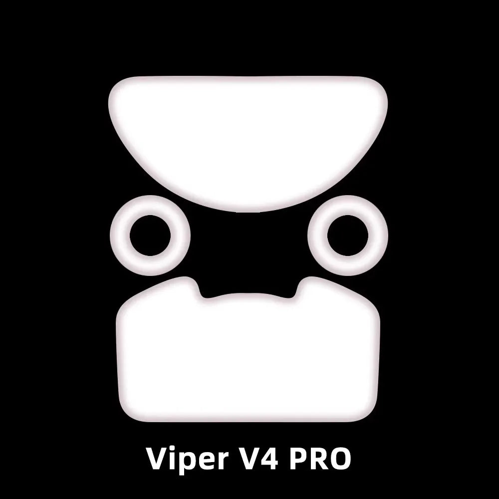 1 Pack Original Esports Tiger ICE V2 Mouse Skates Mouse Feet For Razer Viper V3 PRO White Arc PTFE Mice Feet Glides