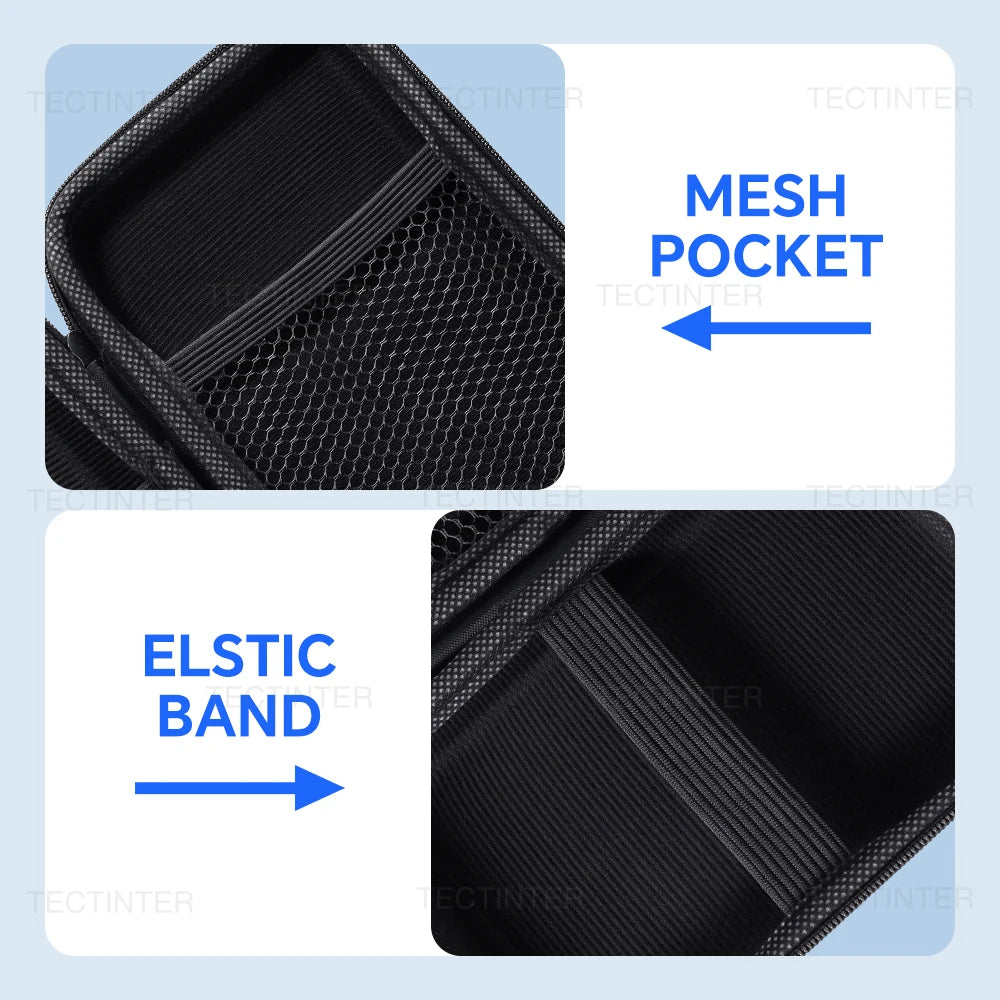 For R36S/GB300/FC/RG35XX Handheld Game Console Carrying Case Storage Bag Travel Retro Mini Game Player Portable Protective Box