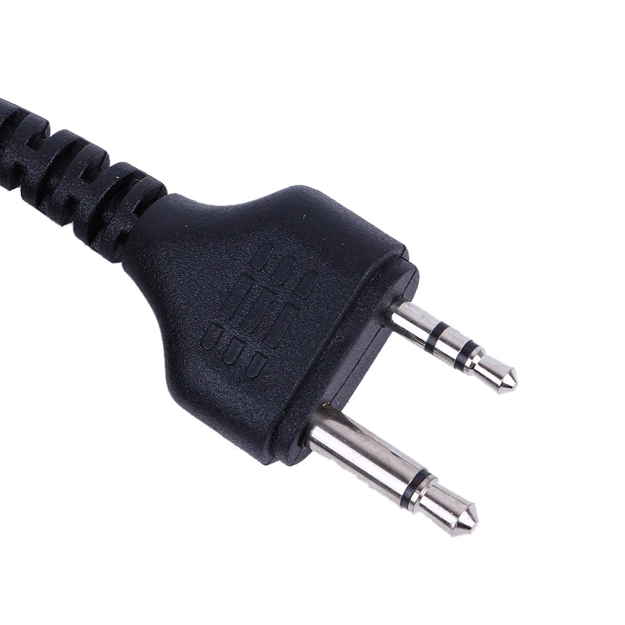 2 Pin PTT Ear Hook Earpiece Earphone MIC For MIDLAND Walkie Talkie G6/G7/G8/G9 GXT550 GXT650 LXT80, LXT110, LXT112 CB radio