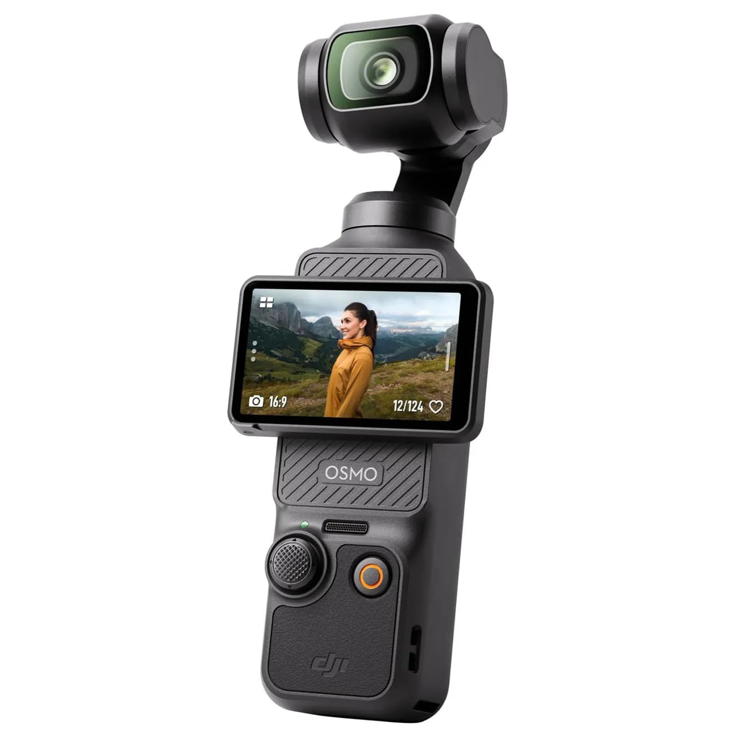 DJI Osmo Pocket 3 Portable Handheld Vlog Video Camera with 1 Inch CMOS Sensor, 4K 120fps Recording & 3 Axis Gimbal Stabilizer, Smart Face & Subject Tracking