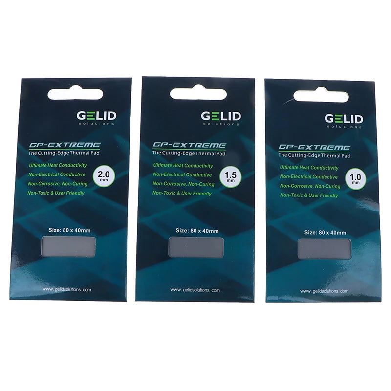 GELID  15W/MK Thermal Pad CPU/GPU Graphics Motherboard Silicone Grease Pad Heat Dissipation Silicone Pad