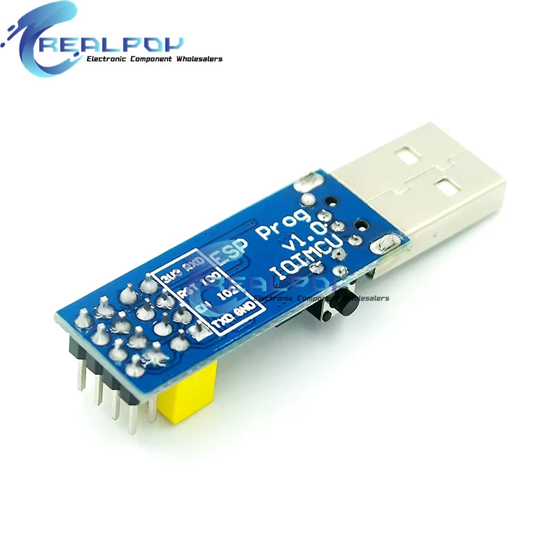 CH340C USB ESP8266 ESP-01 ESP01S Prog WIFI Downloader Module Developent Board for Arduino Programmer Adapter
