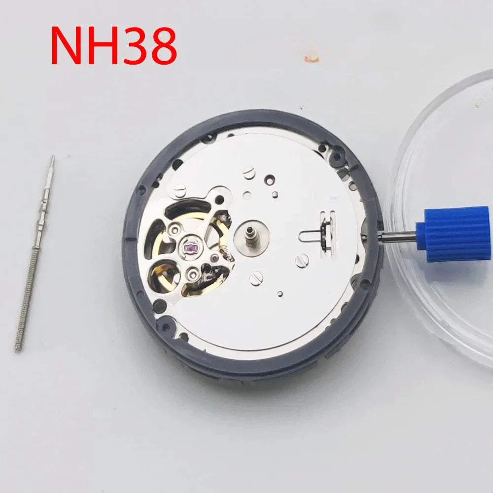 NH38 Movement Mod Series Automatic High Accuracy Parts Twenty-four Jewels NH38 Movement