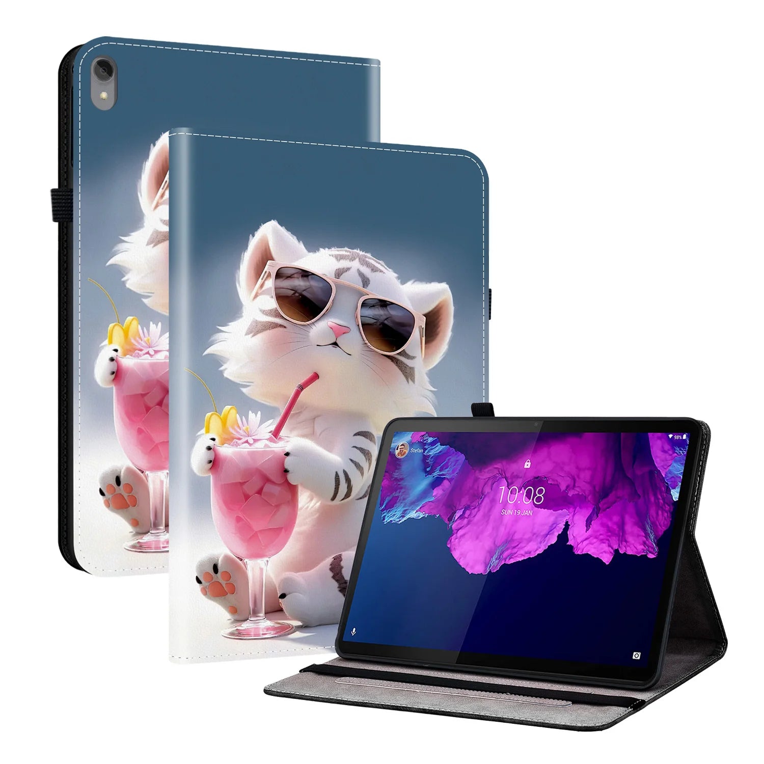 Leather Case For Lenovo Idea Tab 11 inch P12 Pro 12.7 Y700 AI 4th 5th 2025 Case P11 Pro Gen 2 11.5 2023 Y900 11 Tablet Cover