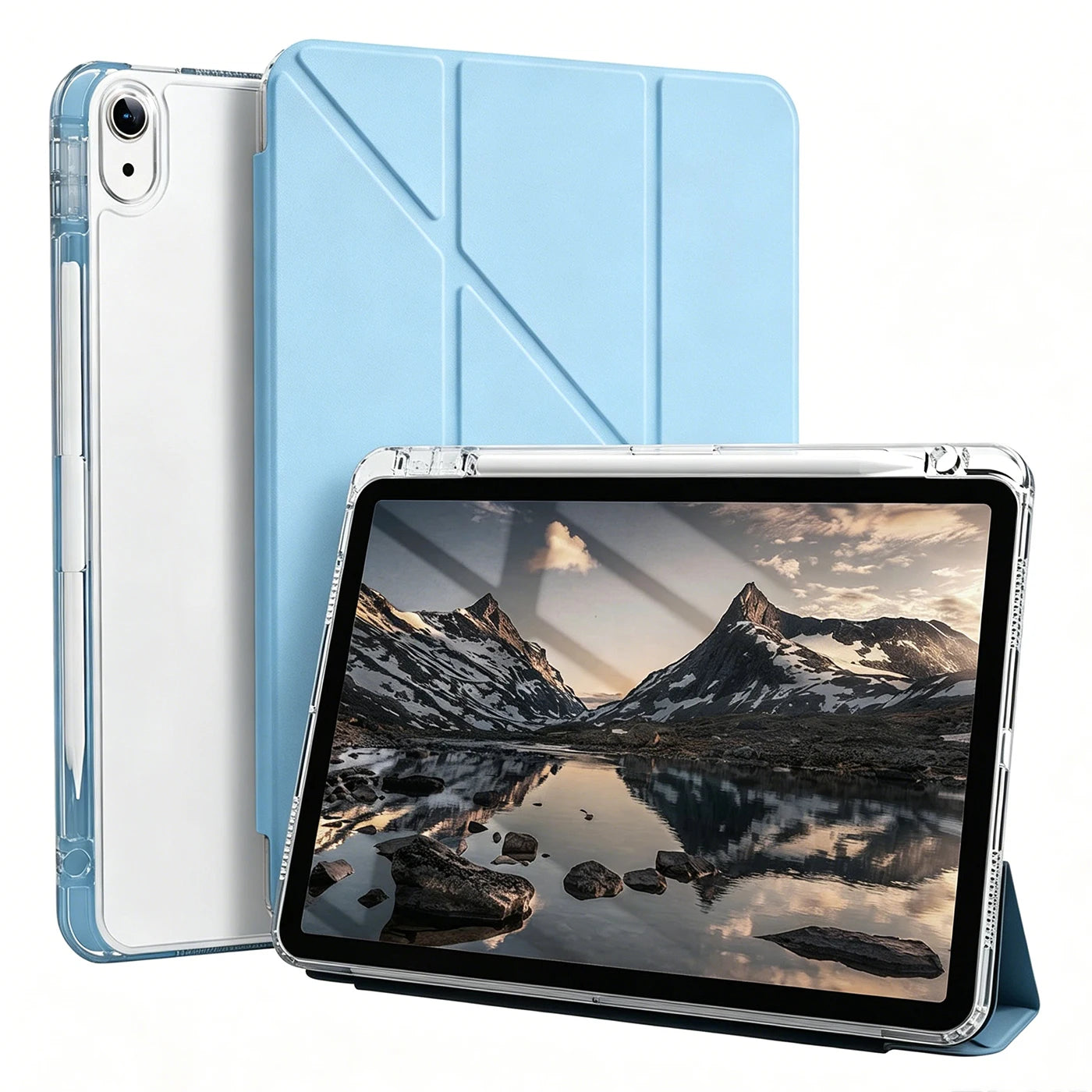 Y-3 Case for iPad Air Pro Mini 8.3 9.7 10.2 10.9 11 12.9 13 11th 10th 9th 8th 7th 6th 5th Generation Magnetic Flip Smart Cover