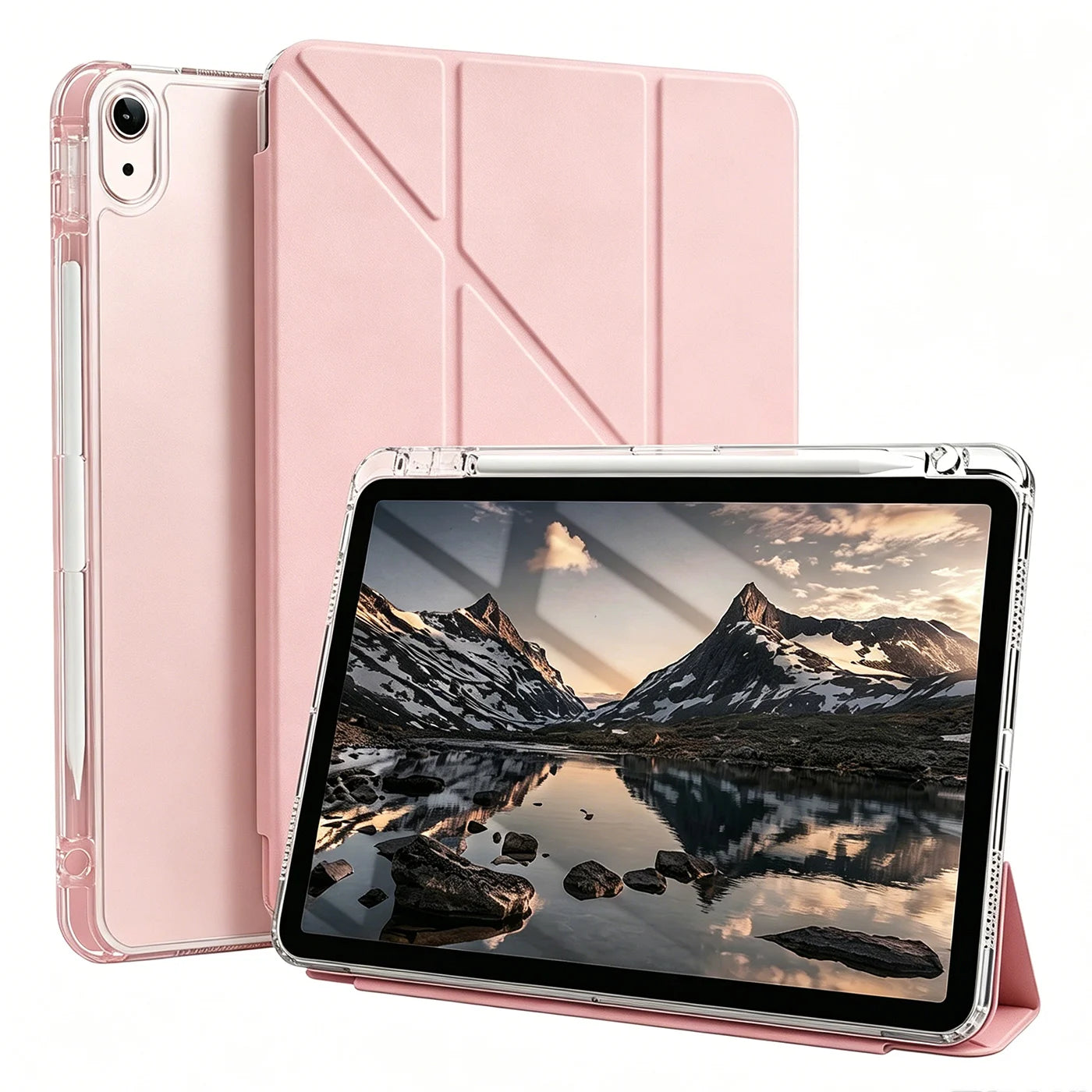 Y-3 Case for iPad Air Pro Mini 8.3 9.7 10.2 10.9 11 12.9 13 11th 10th 9th 8th 7th 6th 5th Generation Magnetic Flip Smart Cover