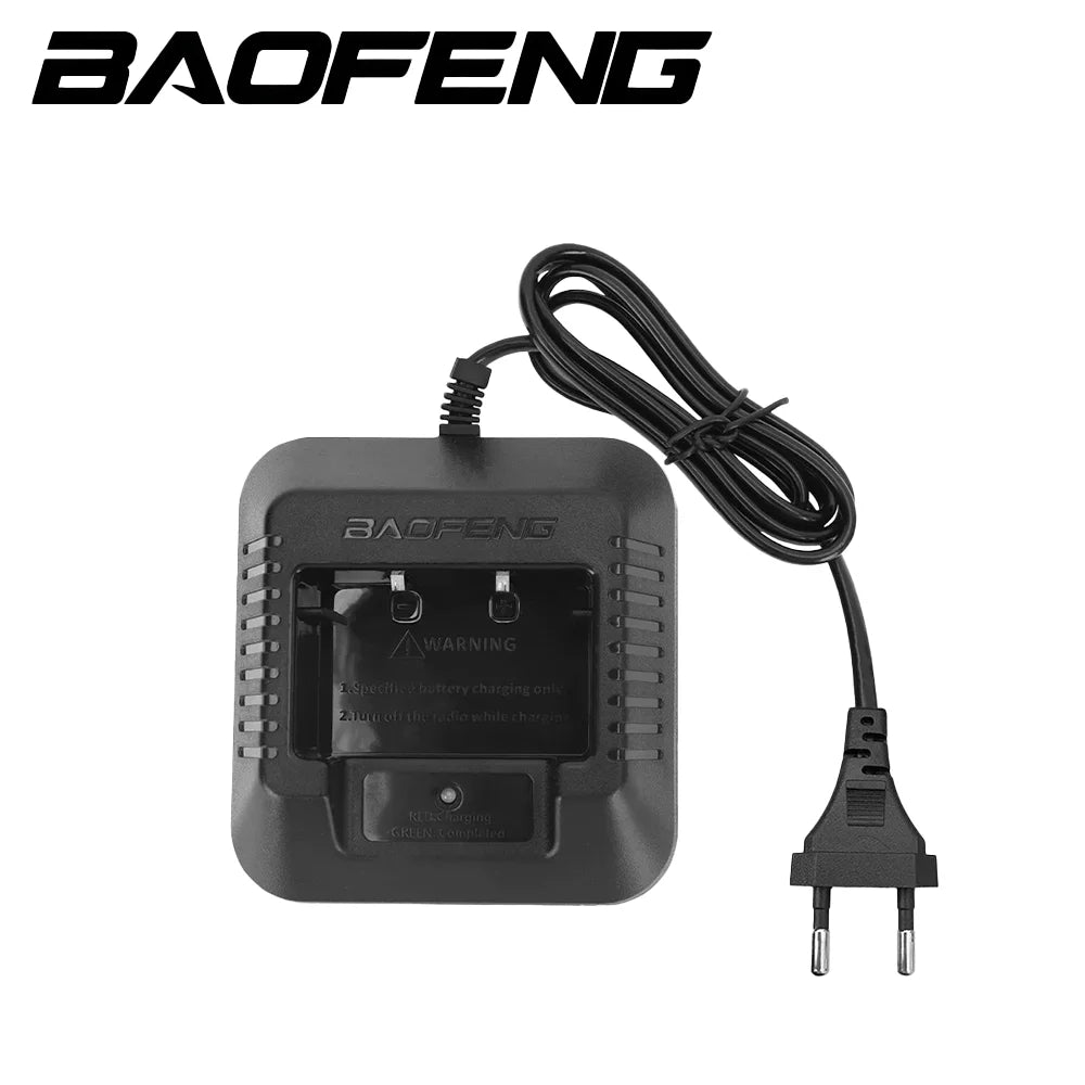 Baofeng UV-5R USB Desktop Charger Base for UV5R/UV5RE/UV5RA/UV5R+Plus Li-ion Battery CB Radio Walkie Talkies
