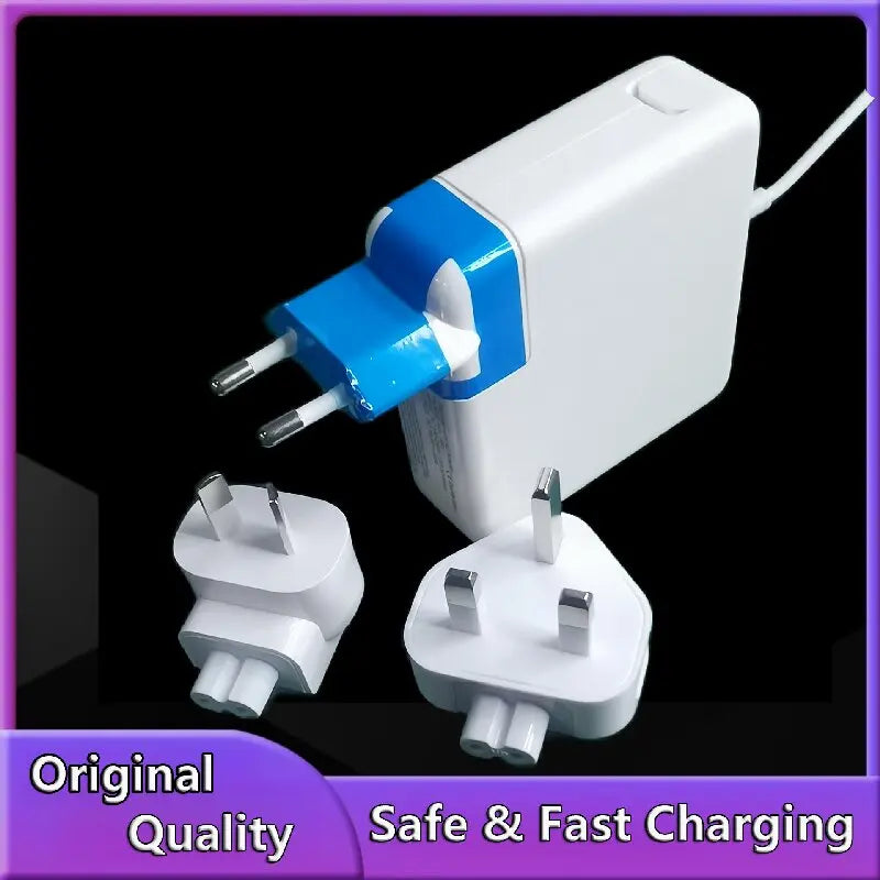 60W Magsaf 2 T Magnetic Charging Power Adapter for MacBook Air / Pro Series：A1502，A1425，A1435，Safe & Fast Charger Power Adapter