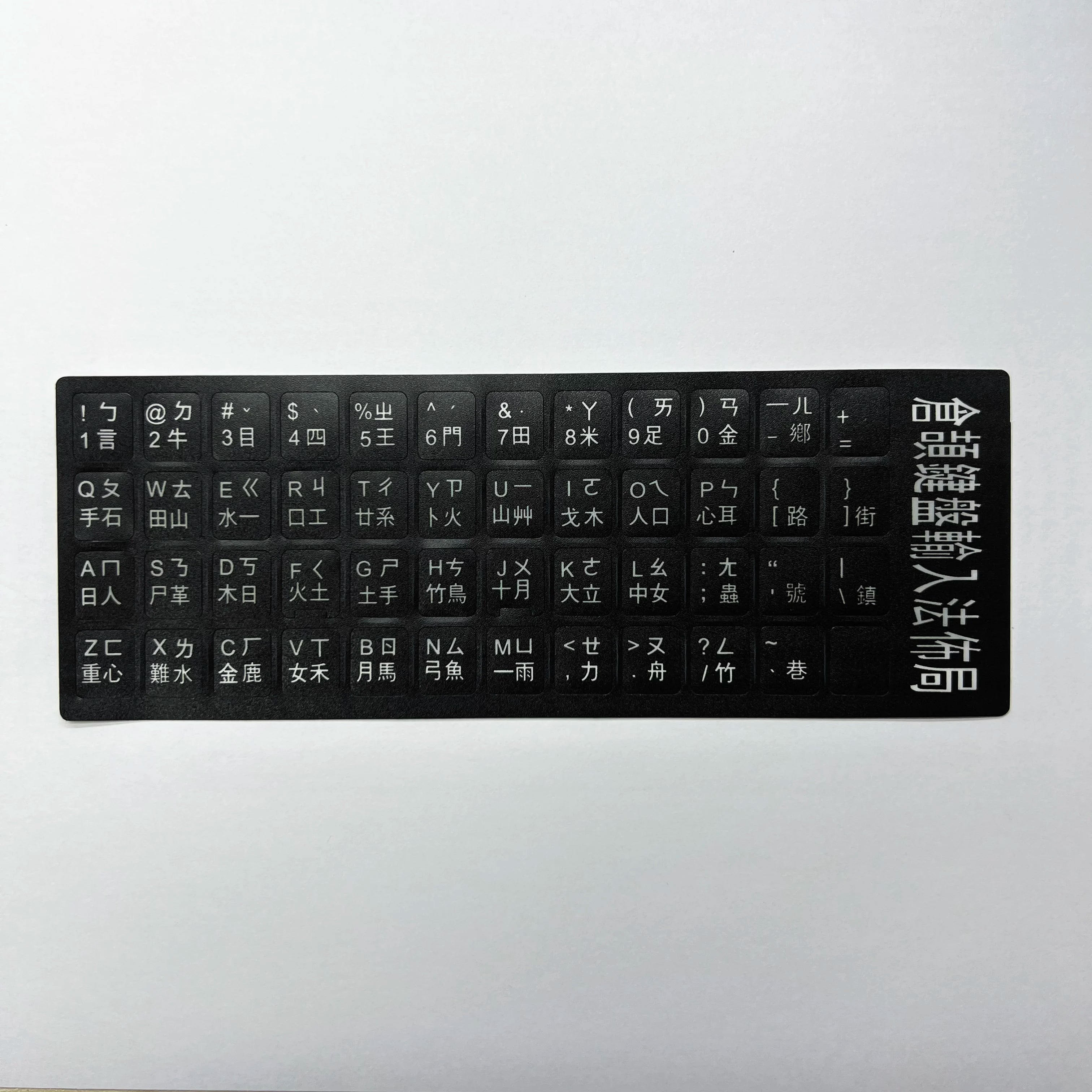 English Spanish Italian Korean French Deutsch Keyboard Stickers Frosted PVC Language Keyboard Sticker For Laptop Desktop PC