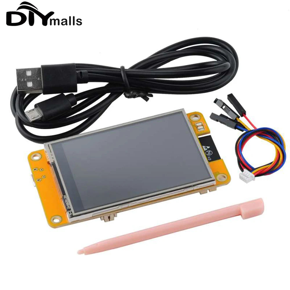 2.8" ESP32-2432S028R ESP32 Display ILI9341 Resistive Touchscreen TFT LCD Module ESP-WROOM-32 Development Board Acrylic Case
