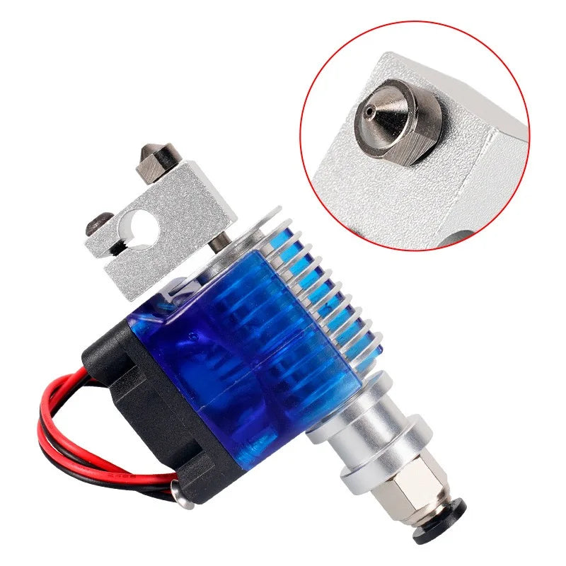 V6 Nozzle Hardened Steel 0.2/0.4/0.6/0.8/1mm 1.75mm Filament M6 3D Printer Nozzle For Ender 3 Hotend Titan Extruder Prusa I3 MK3