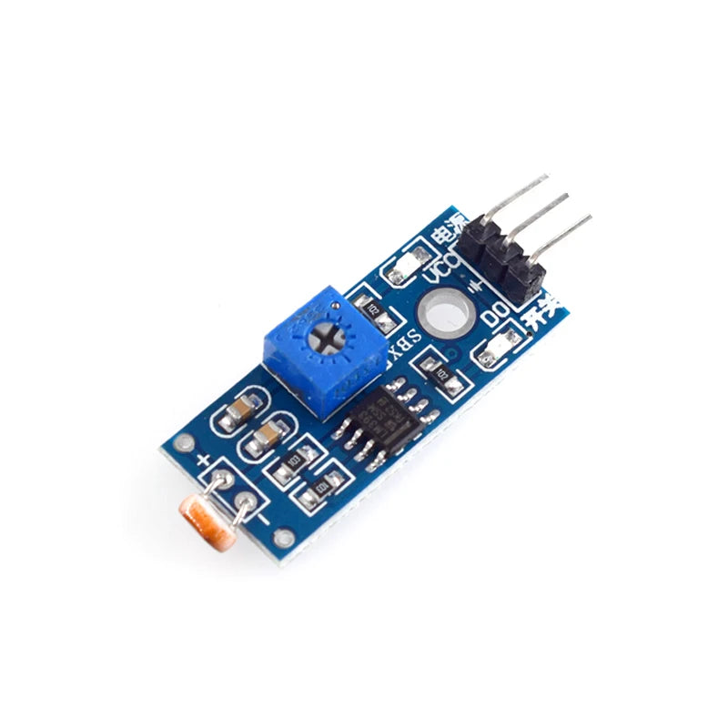 Photosensitive Sensor Module 3Pin 3.3V-5V Photoresistor Light Detection Resistance Module Photo Resistor for Arduino