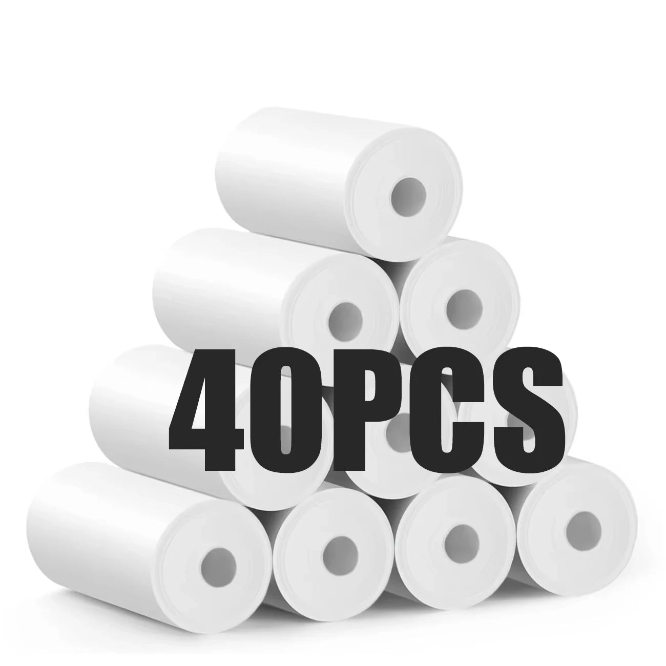 3-40Rolls 57x25MM Thermal Paper White Children Camera Instant Print Kids Camera Printing Paper Replacement Accessories Parts