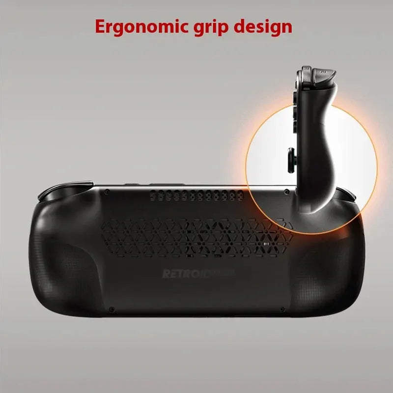 Retroid Pocket 5 Handheld Game Console RP5 Retro Games SD865 Android13 Joystick RGB Lighting Effect Active Cooling Gaming Device