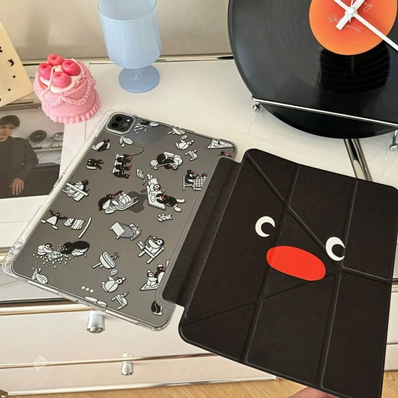 Tablet Cover for IPad 10th Generation Case 2022 Pro 11 2nd 3rd 4th 10.2 7th 8th 9th Ipad Air 5th Generation Case Cute Penguin