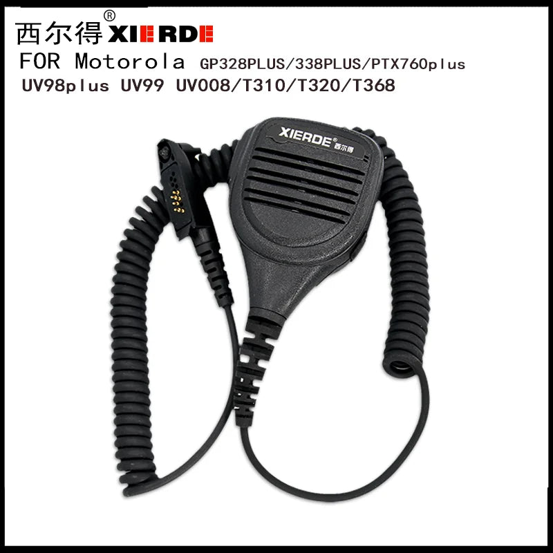 Walkie Talkie Microphone for Iradio UV-98 Plus UV-99 Bajeton BJ-9000 Radtel RT-950 RT-950 PRO Gp328plus Radio  speaker Mic