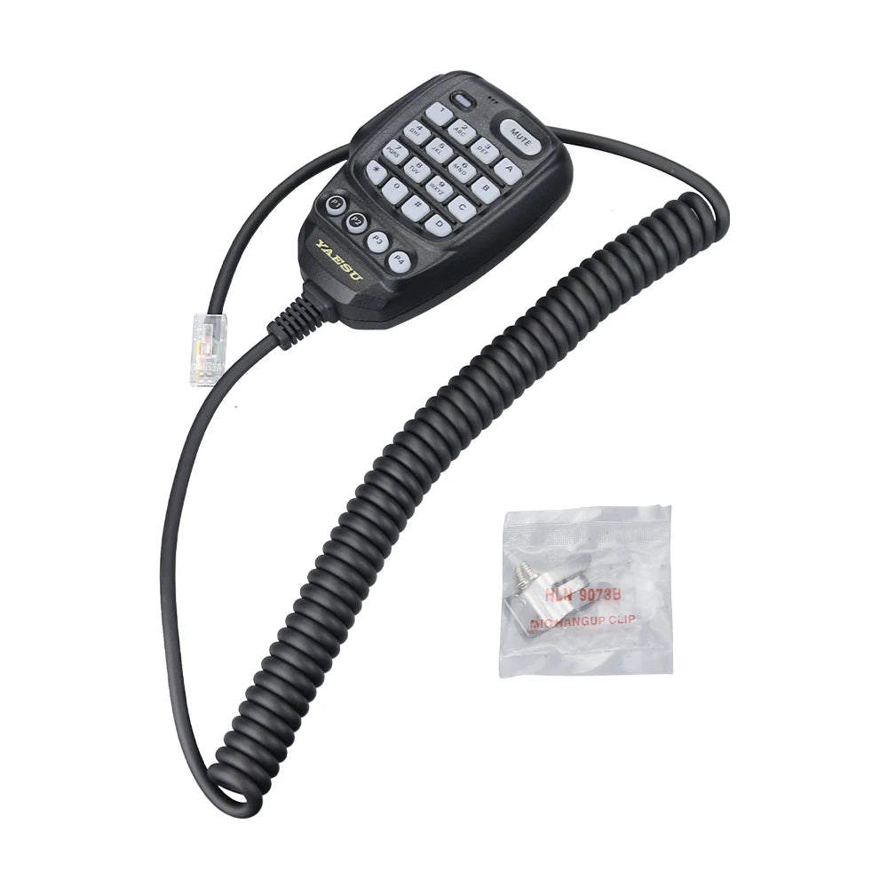 SSM-85D Handheld Speaker Microphone Car Mic with DTMF Keypad and Reinforced Cable for YAESU FTM-300DR FTM-200DE FTM-200DR FTM-50