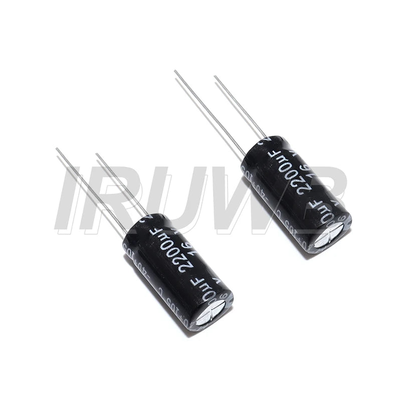 10pcs 2200uF 16V 2200MFD 16Volt Aluminum Electrolytic Capacitor Radial 16v2200mf 16v2200uf
