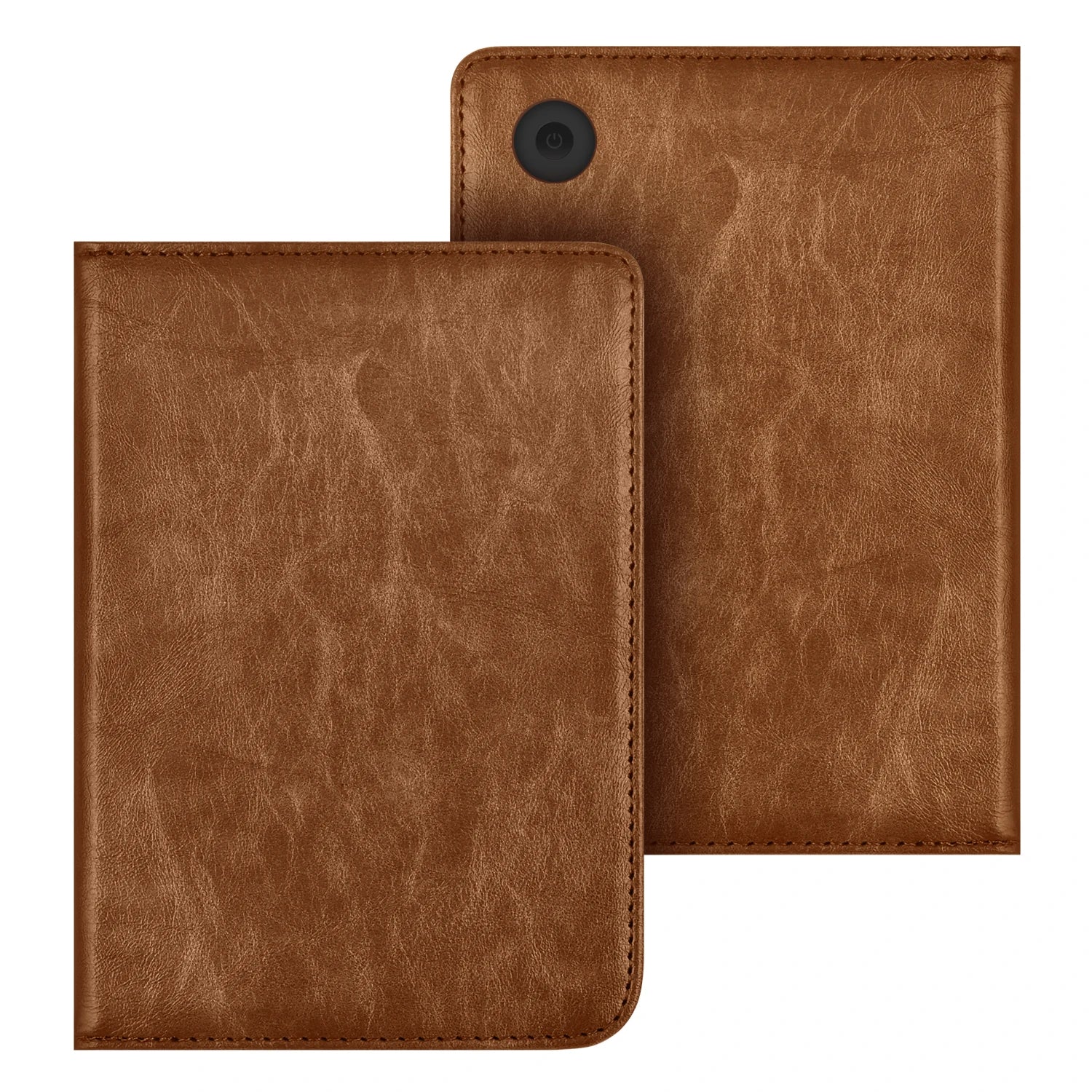 For Kobo Clara BW / Colour/ 2E Case with Hand Strap Stand Holder Card Slot 6 inch Leather Cover Ebook N365 N367 2024 N506 Funda