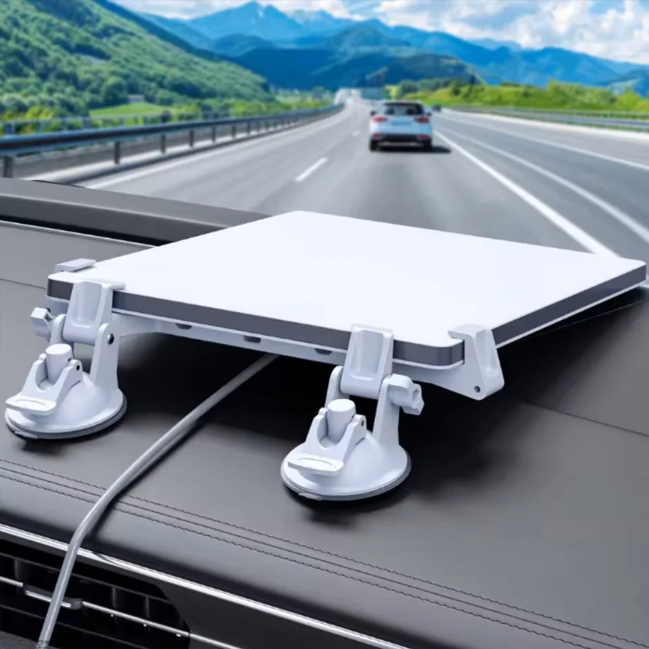 Car Sunroof Suction Cup Mount Bracket with 2 Suction Cups for Starlink Mini, Navigation Mounting Kit
