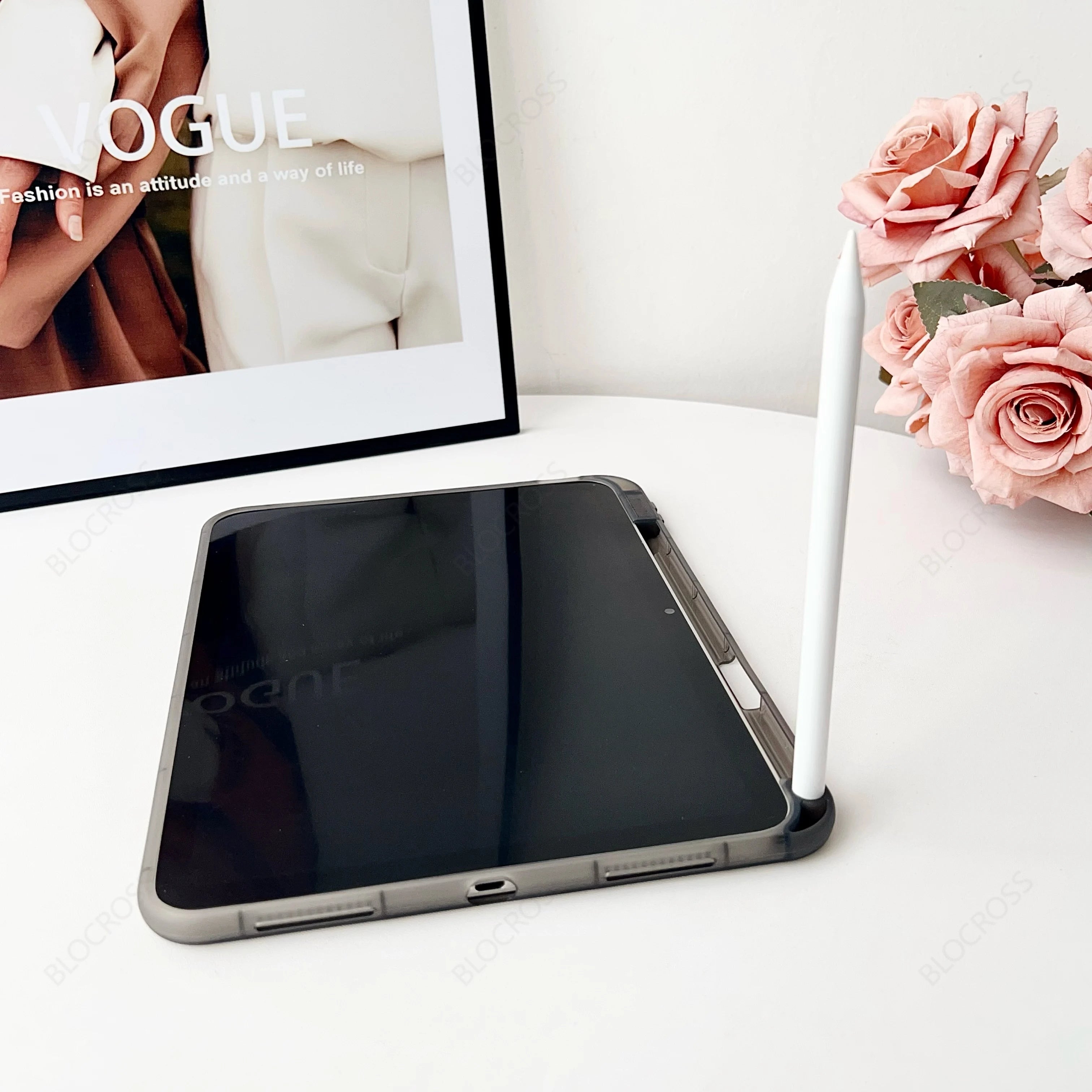 For iPad 5th 6th 9.7' 7th 8th 9th 10.2' Air 4 Air 5 Air 11 A16 2025 Pro11 10th iPad Mini 4 5 6 7 Hard PC+TPU Stand Cover Case